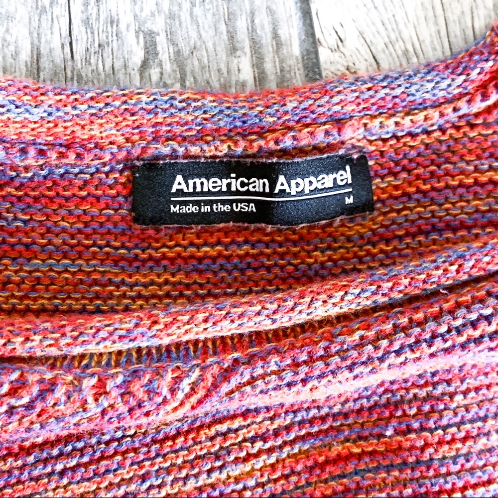 AMERICAN APPAREL Multicolor Sweaters - Picture 8 of 9